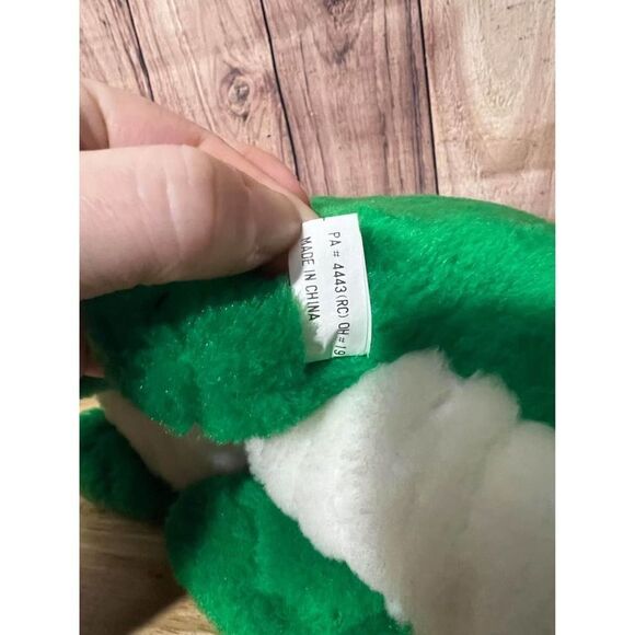 Green Triceratops Plush Dinosaur 14” - Picture 6 of 7